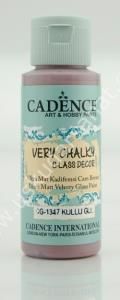 Cadence Very Chalky Glass Decor Cam Boyası 59ml 1347 Küllü Gül-ASy Rose