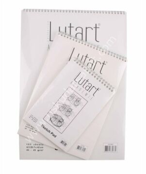 Lutart Eskiz Bloğu 40-45gr 100 Yaprak A3 LA-SA3