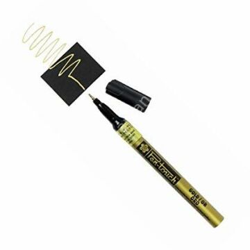 Sakura Pen-touch Extra Fine Permanent Kalem Altın 0,7mm