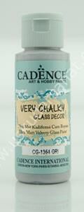 Cadence Very Chalky Glass Decor Cam Boyası 59ml 1364 Gri- Gray