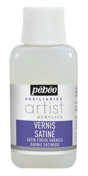 Pebeo Artist Kalite Akrilik Satin (yarı mat) Vernik 250ml