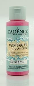 Cadence Very Chalky Glass Decor Cam Boyası 59ml 1369 Fuşya-Fuchia