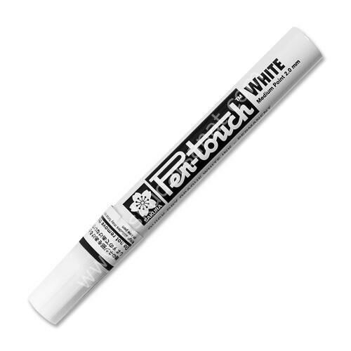 Sakura Pen-touch Markör Permanent Kalem Beyaz 2,0mm