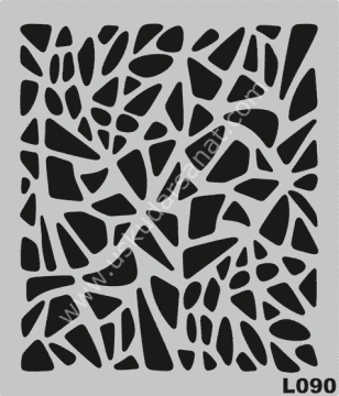Mood Stencil Şablon 21x27 L090