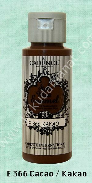 Cadence Style Matt Enamel Cam & Porselen Boyası 59 ml E 366 Cacao Kakao