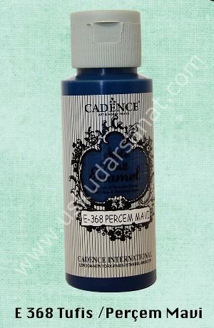 Cadence Style Matt Enamel Cam & Porselen Boyası 59 ml E 368 Tufis Perçem mavi