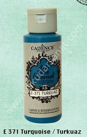 Cadence Style Matt Enamel Cam & Porselen Boyası 59 ml E 371 Turquoise Turkuaz