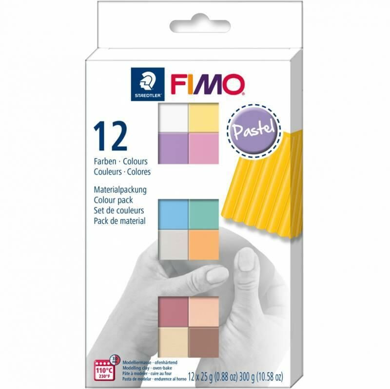 Fimo Pastel Başlangıç Seti 25grx12 Renk