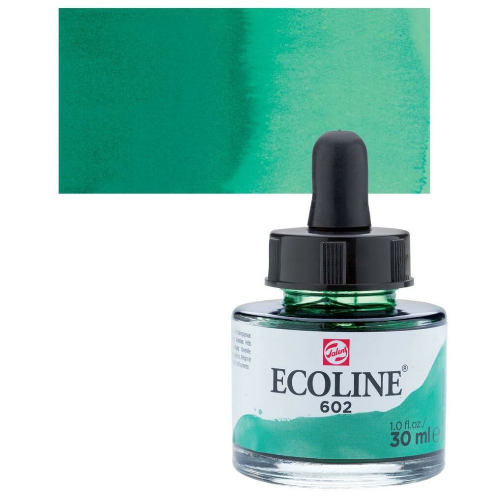 Talens Ecoline Sıvı Suluboya 30 ml. 602 Deep Green