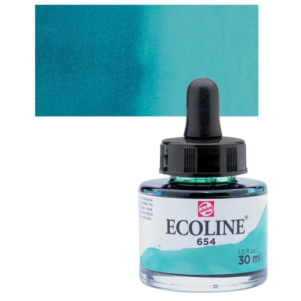 Talens Ecoline Sıvı Suluboya 30 ml. 654 Fir Green