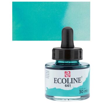 Talens Ecoline Sıvı Suluboya 30 ml. 661 Turkuaz Green