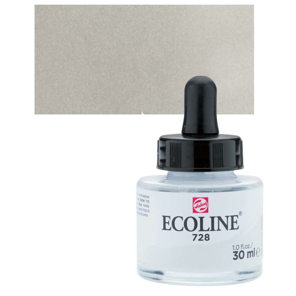 Talens Ecoline Sıvı Suluboya 30 ml. 728 Warm Grey Light