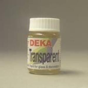 Deka Transparent Cam Boyası 25ml Cam Şişe 02-00 Farblos (açıcı)