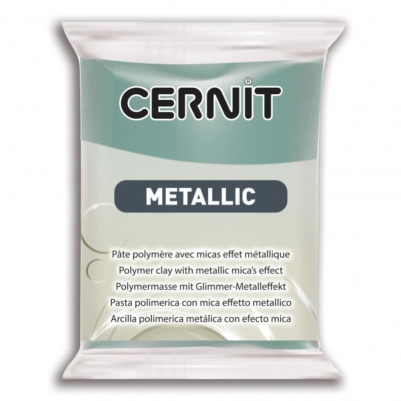 Cernit Polimer Kil Hamuru 56gr (Metalik) 054 Turkuaz Gold