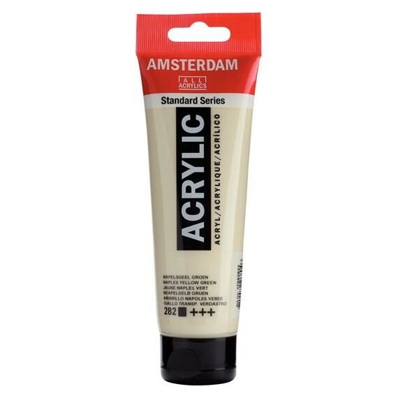 Amsterdam Akrilik Boya 120ml Tüp NAPLES YELLOW GREEN 282