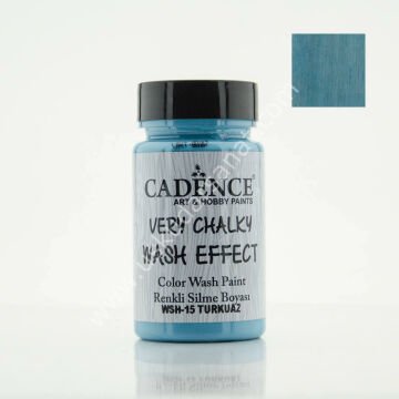 Cadence Wash Effect Renkli Silme Boyası 90ml WSH-15 TURKUAZ
