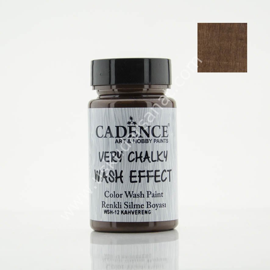 Cadence Wash Effect Renkli Silme Boyası 90ml WSH-12 KAHVERENGİ