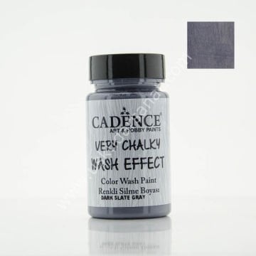 Cadence Wash Effect Renkli Silme Boyası 90ml WSH-11 KOYU ARDUVAZ GRİ