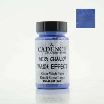 Cadence Wash Effect Renkli Silme Boyası 90ml WSH-09 ÇELİK MAVİ