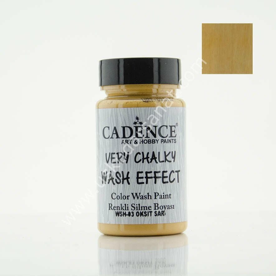 Cadence Wash Effect Renkli Silme Boyası 90ml WSH-03 OKSİT SARI