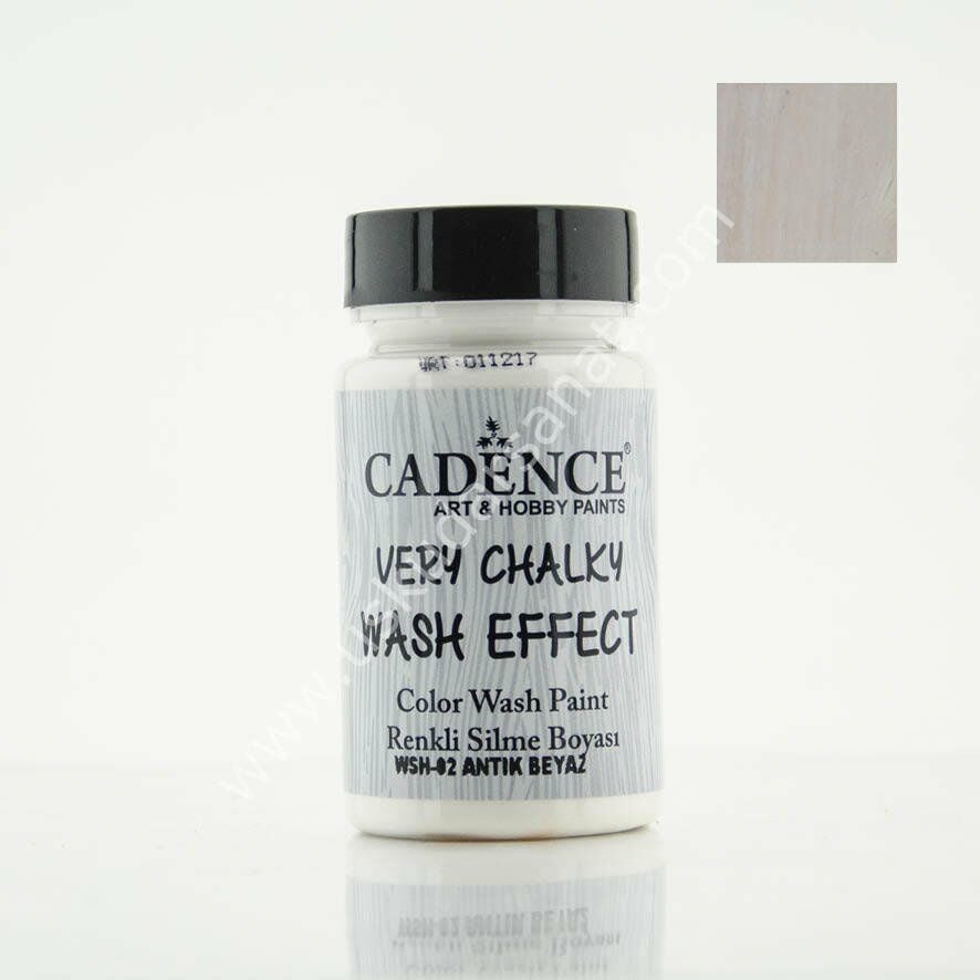 Cadence Wash Effect Renkli Silme Boyası 90ml WSH-02 ESKİMİŞ BEYAZ
