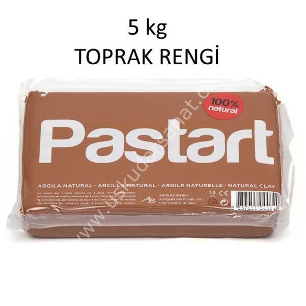Pastart Doğal Model Kili TOPRAK RENGİ 5 kg.