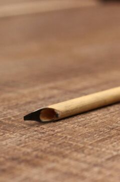 Bambu kalem ( 2 Adet ) Bambu kamış kalem Hat kalemi Kamış kalem
