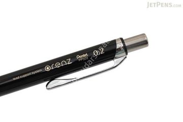 Pentel Orenz ekstra ince 0.2mm mekanik kurşun kalem Siyah