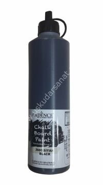 Cadence Chalk Board Paint Karatahta Boyası 750ml Black 2600