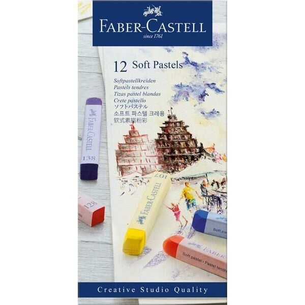 Faber Castell Soft Pastel (toz) 12 Renk