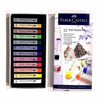 Faber Castell Soft Pastel (toz) 12 Renk