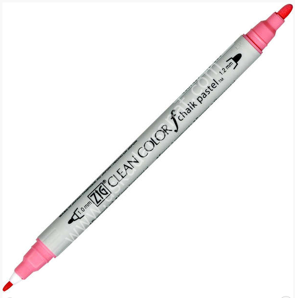Zig Clean Color f Çift Uçlu Kalem 021 Pastel Pink