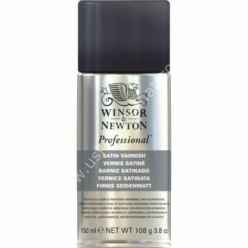 Winsor Newton Artists’ Satin - Yarımat Varnish Sprey Vernik 150ml