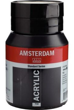 Amsterdam Akrilik Boya 500ml 735 Oxide black