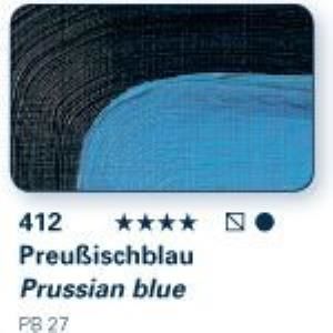 Schmincke Akademie 200 ml Yaglıboya No:412 Prussıan Blue