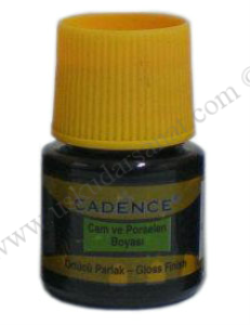 Cadence Cam ve Seramik Boyası 45ml Opak 750 Oksit Sarı