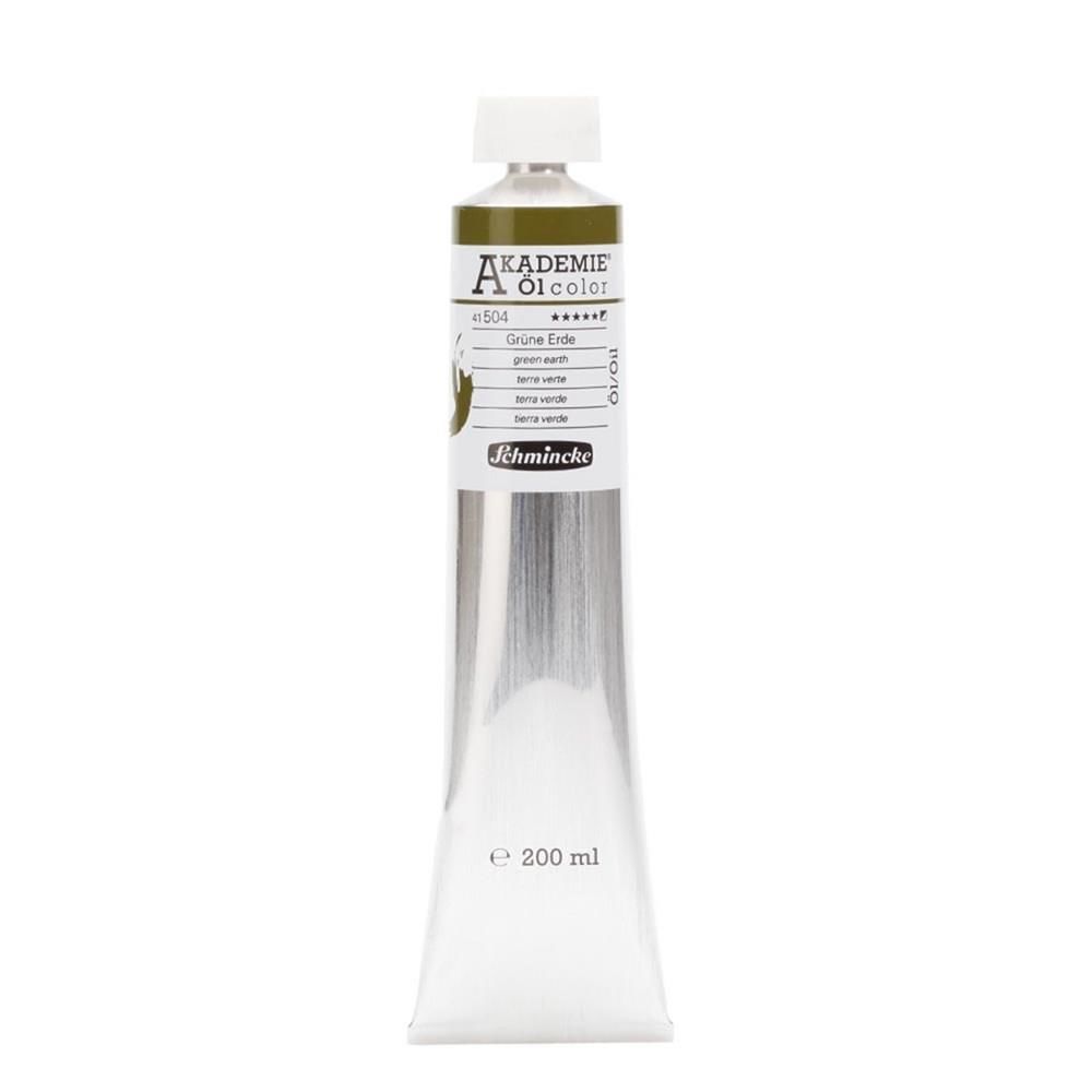 Schmincke Akademie 200 ml Yaglıboya No:504 Green Earth