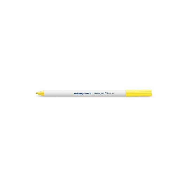 Edding 4600 Tekstil-Kumaş kalemi 65 Fosforlu Sarı