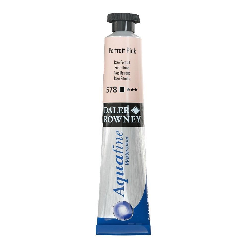 Daler Rowney Aquafine Tüp Suluboya 8ml PORTRAIT PINK 578