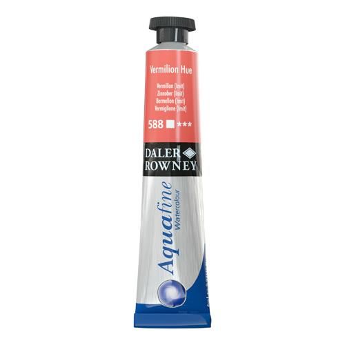 Daler Rowney Aquafine Tüp Suluboya 8ml VERMILION HUE 588