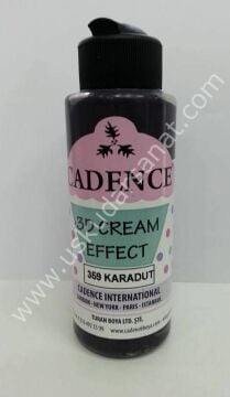 Cadence 3D Cream Effect Boya 120ml 359 Karadut