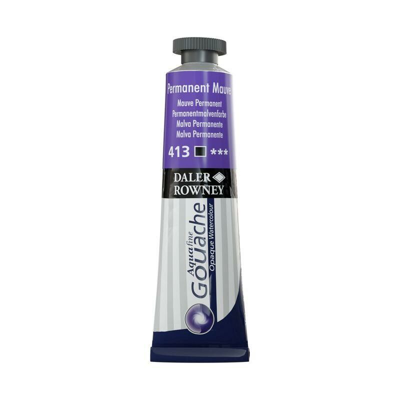 Daler Rowney Aquafine Guaj Boya Tüp 15ml Permanent Mauve 413