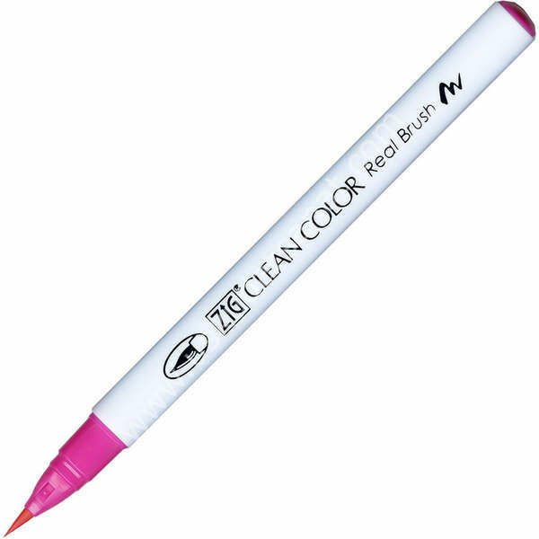 Zig Clean Color Real Brush Fırça Uçlu Marker Kalem 025 Pink