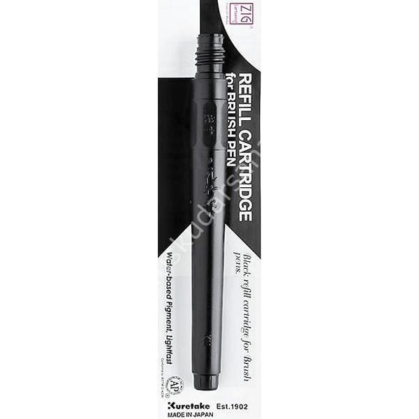 Zig Brush Pen No:22 Refill Black