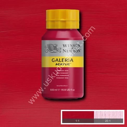 W.Newton Galeria Akrilik Boya 500ml 502 PERMANENT ROSE