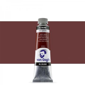 Talens Van Gogh Yağlı Boya 40ml Seri 1 411 Brunt Sienna