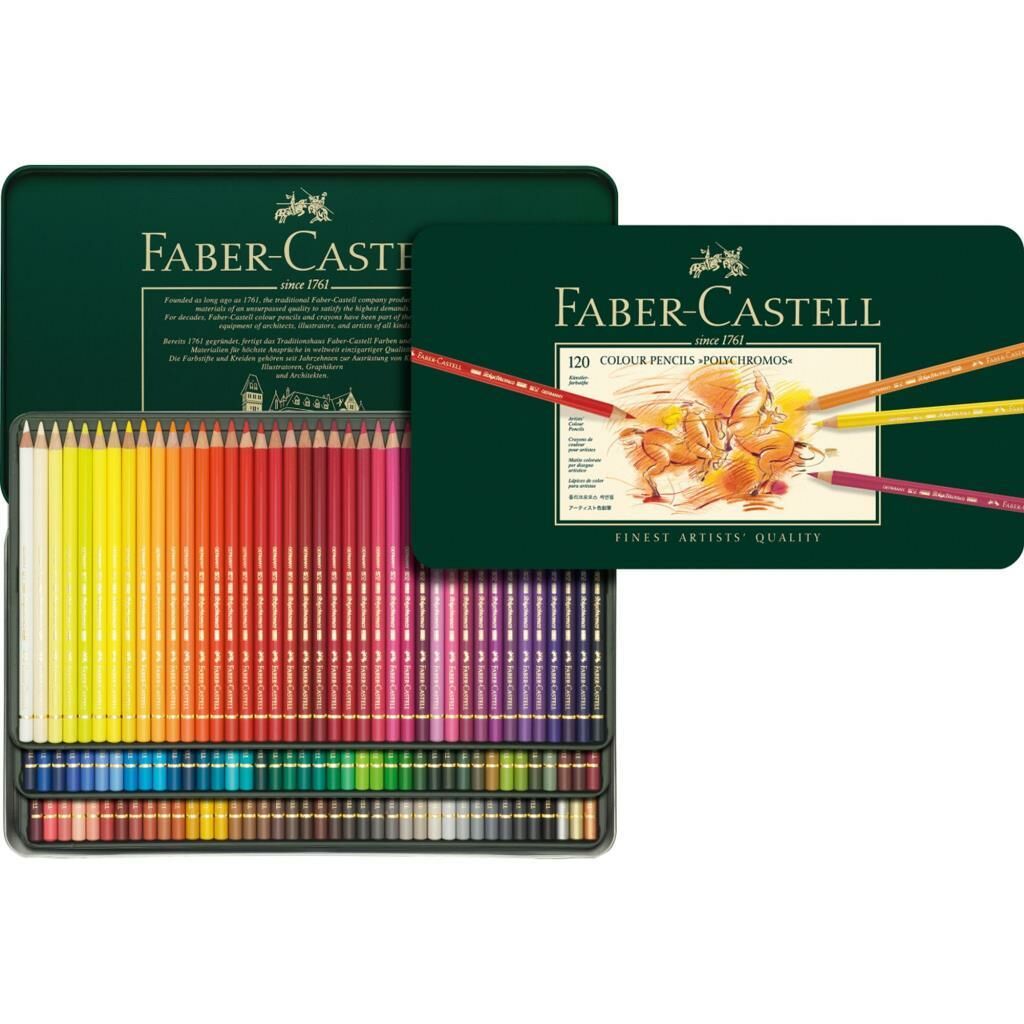 Faber Castell Polychromos Kuru Boya Kalem Seti 120'li