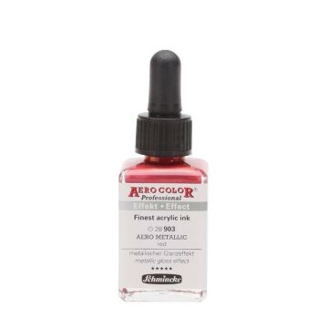 Schmincke Aerocolor Professional Akrilik 28ml şişe 903 Metallic Red