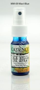 Cadence Mix Media Sprey Boya 25ml MM09 Mavi