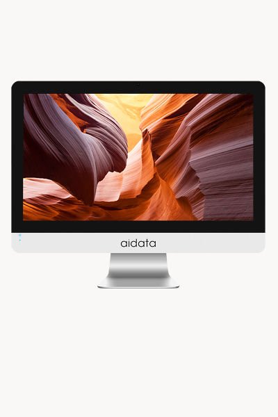 AIDATA 12100 8GB 256 GB SSD 23.6'' GÜMÜŞ Full HD All in One PC